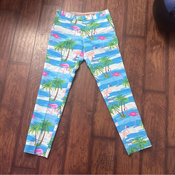 OppoSuit 3 piece Flamingo Print Suit - Picture 9 of 9